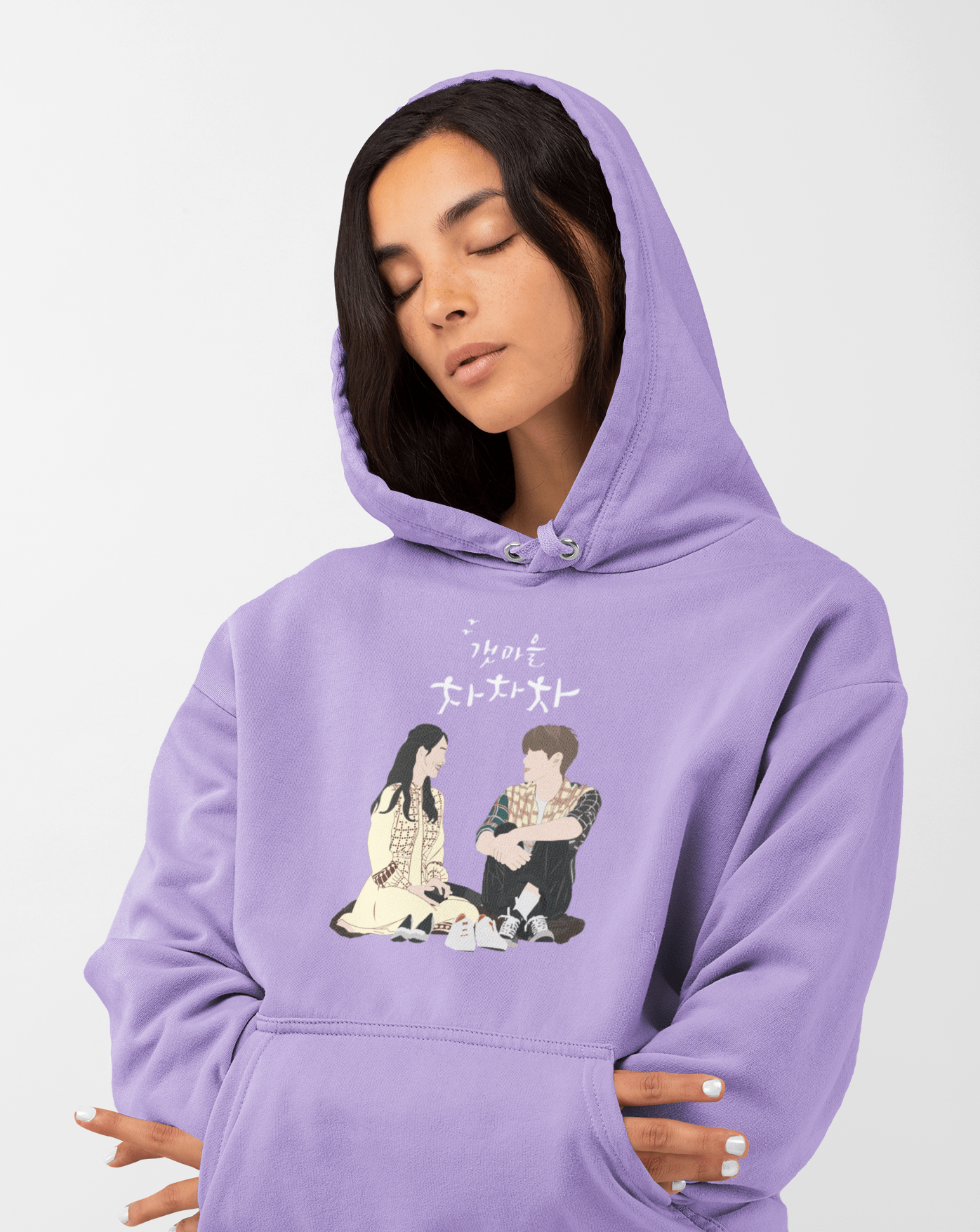 Life In Pairs Hoodie - Koral Dusk