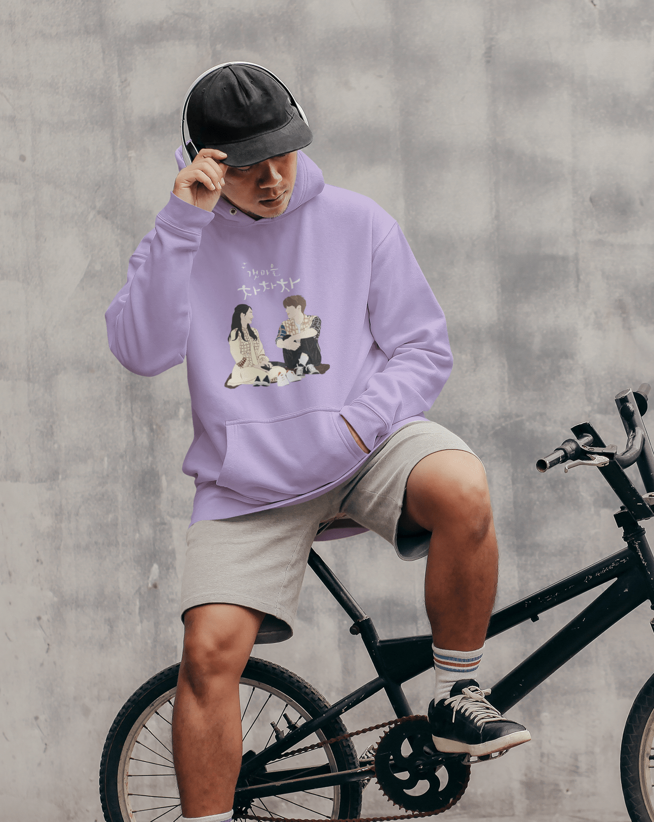 Life In Pairs Hoodie - Koral Dusk