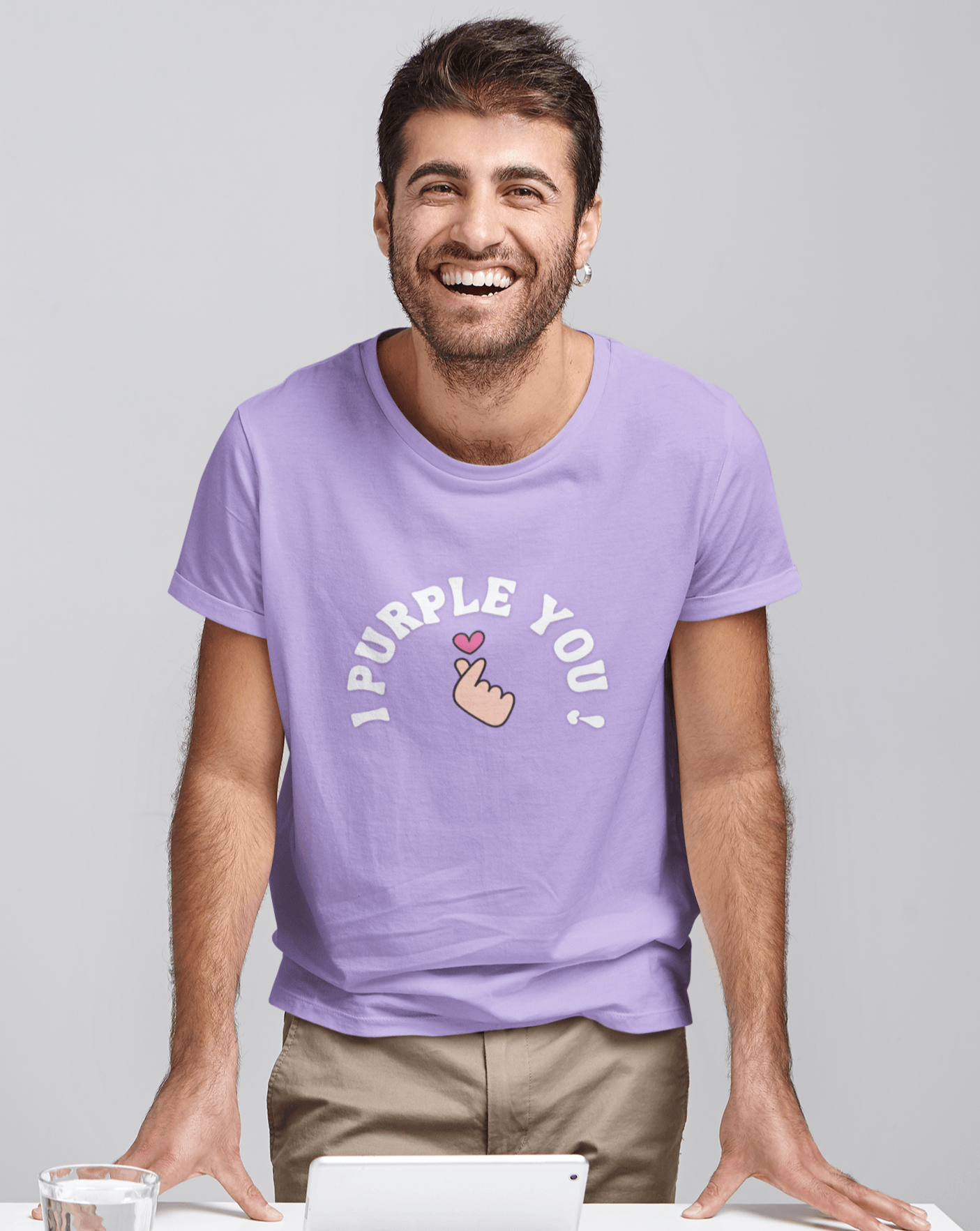 I Purple You T-shirt - Koral Dusk