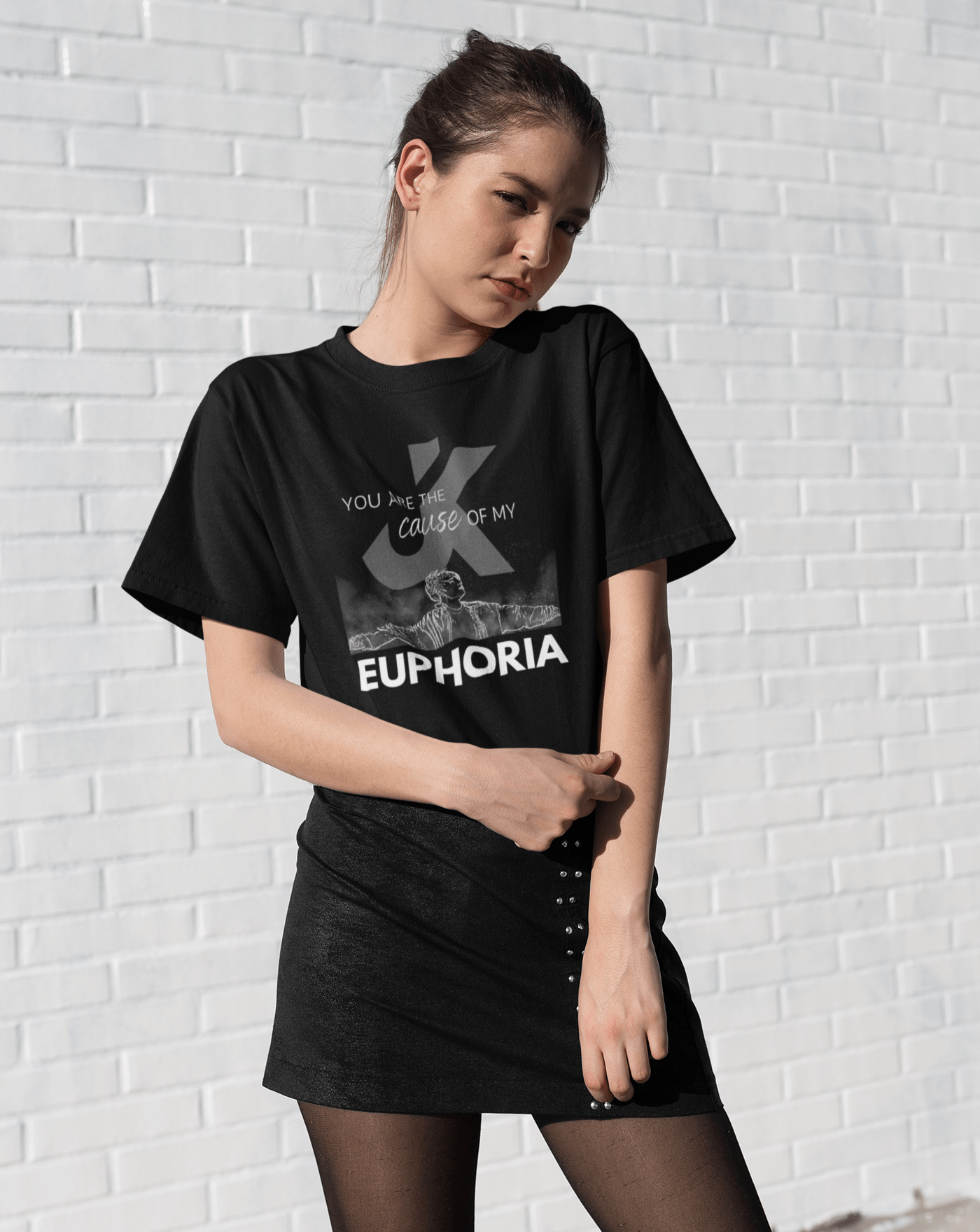 Cause of my Euphoria Unisex T-shirt - Koral Dusk